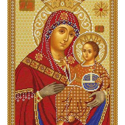 изображение: икона для вышивки бисером Образ Богородицы Вифлиемская