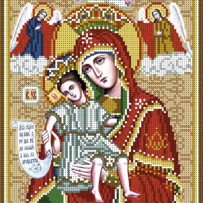 изображение: икона для вышивки бисером Икона Богородица Достойно Есть