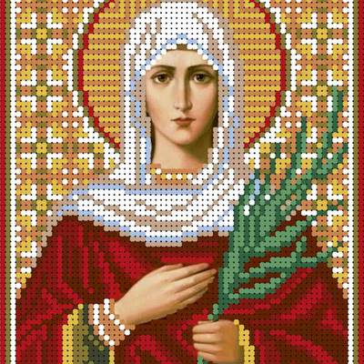 изображение: именная икона для вышивки бисером Святая мученица Татьяна
