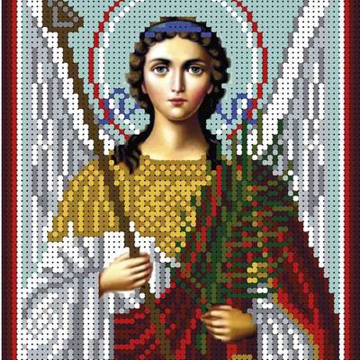 изображение: именная икона для вышивки бисером Святой архангел Михаил