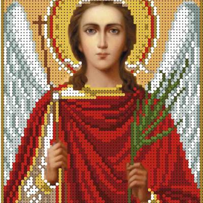 изображение: схема для вышивки бисером иконы Святой Ангел-хранитель