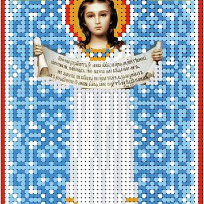 изображение: именная икона для вышивки бисером Святая мученица Любовь