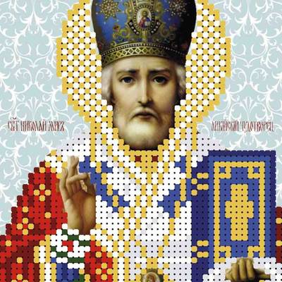 изображение: схема для вышивки бисером иконы Николай Чудотворец изображение: схема для вышивки бисером иконы Николай Чудотворец
