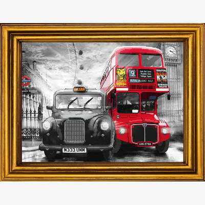 фото: картина для вышивки бисером Символы лондонских улиц