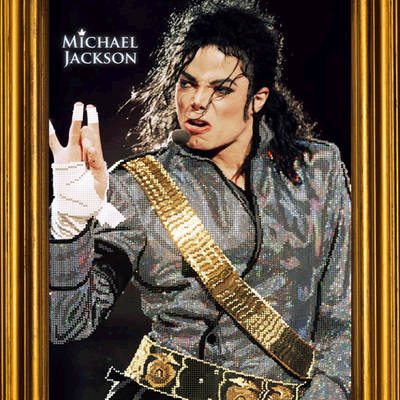 фото: картина для вышивки бисером Майкл Джексон