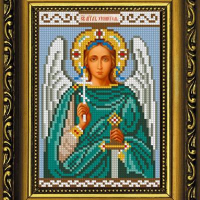 изображение: икона для вышивки бисером Святой Ангел Хранитель