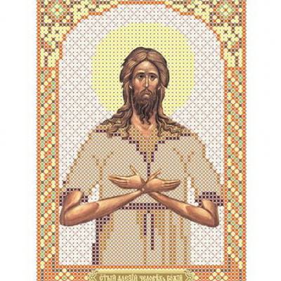 изображение: икона для вышивки бисером Святой Алексей Человек Божий