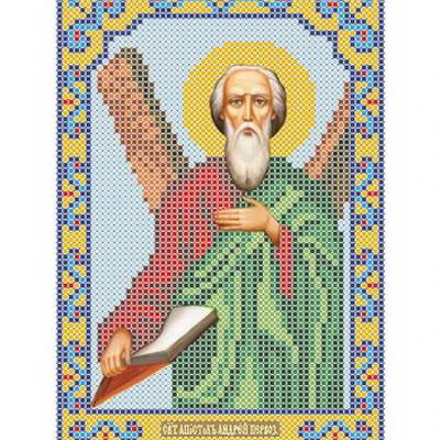 изображение: икона для вышивки бисером Святой Андрей Первозванный