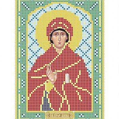 изображение: икона для вышивки бисером Святая Анна Пророчица