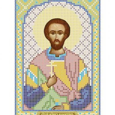 изображение: икона для вышивки бисером Святой Валентин