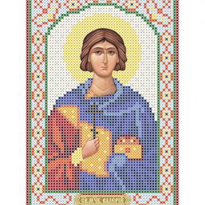 изображение: икона для вышивки бисером Святой Валерий