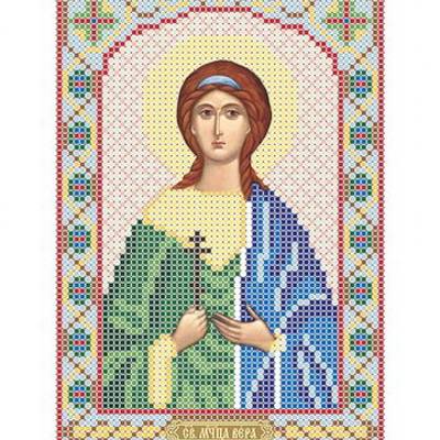 изображение: икона для вышивки бисером Святая Вера