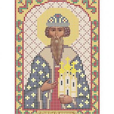 изображение: икона для вышивки бисером Святой Всеволод