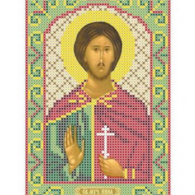 изображение: икона для вышивки бисером Святой Инна