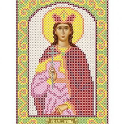 изображение: икона для вышивки бисером Святая Ирина
