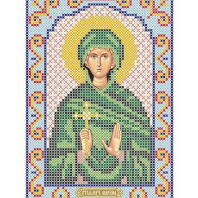 изображение: икона для вышивки бисером, Святая Марина