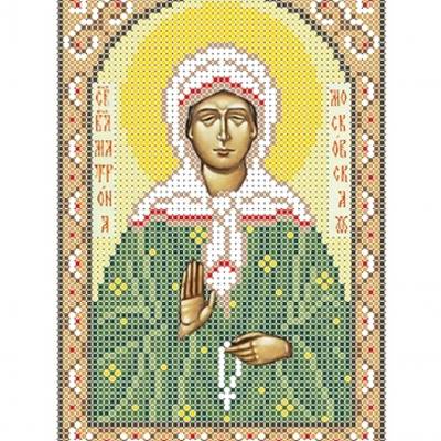 изображение: икона для вышивки бисером, Святая Матрона Московская Блаженная