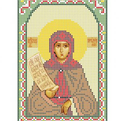 изображение: икона для вышивки бисером, Святая Мелания (Милана)