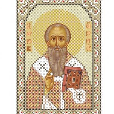 изображение: икона для вышивки бисером Святой Мирон Епископ Критский