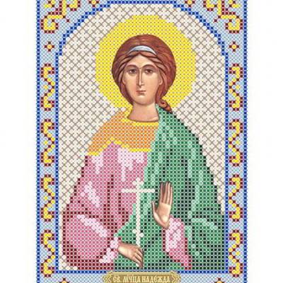 изображение: икона для вышивки бисером, Святая Надежда