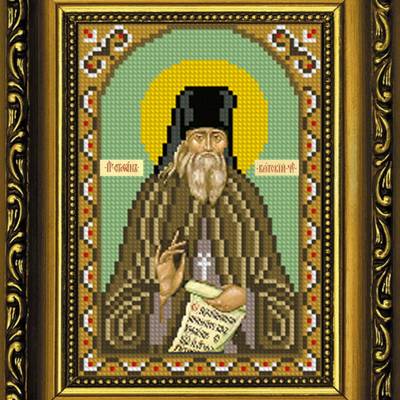 изображение: икона для вышивки бисером Святой Стефан (Степан)