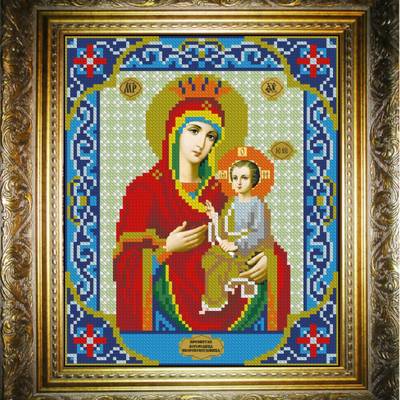 изображение: икона для вышивки бисером Богородица Скоропослушница