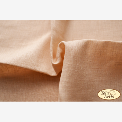 фото: ткань для задника подушки Бежевый лен