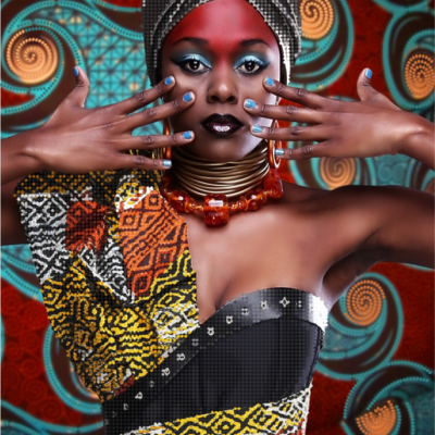 фото: картина для вышивки бисером, Африканка