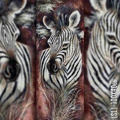 фото: картина в алмазной технике Зебра фото: картина в алмазной технике Зебра