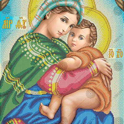 изображение: схема для вышивки бисером БМ Отчаянных Единая Надежда