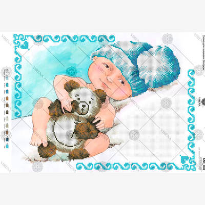 фото: схема для вышивки бисером Малыш