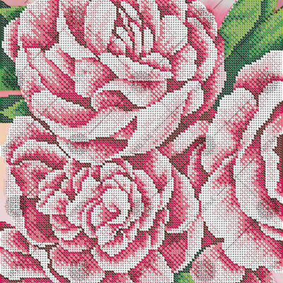 фото: схема для вышивки бисером Цветы