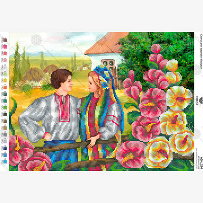 фото: схема для вышивки бисером