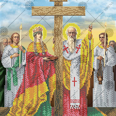 изображение: схема для вышивки бисером Воздвижение Креста Господнего изображение: схема для вышивки бисером Воздвижение Креста Господнего