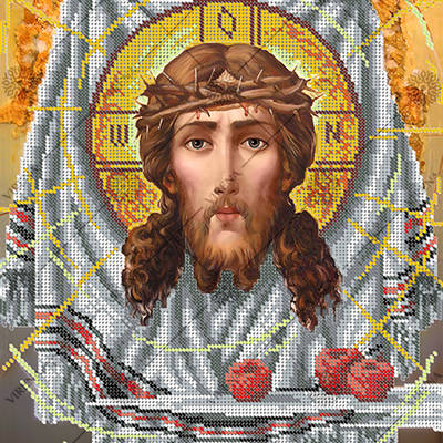 фото: схема для вышивки бисером по мотивам иконы А. Охапкина Спас фото: схема для вышивки бисером по мотивам иконы А. Охапкина Спас