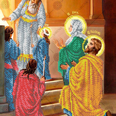 фото: схема для вышивки бисером Введение в храм Пресвятой Богородицы