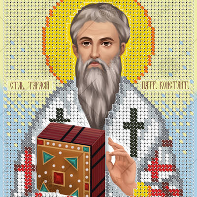 изображение: икона для вышивки бисером Святитель Тарасий, Патриарх Константинопольский