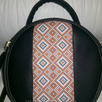 Пошитая сумка для вышивки бисером модель Ева 6