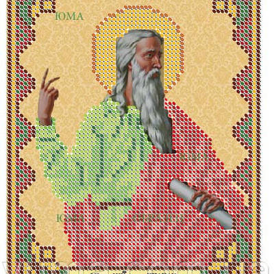 Схема для вышивки бисером Св. пророк Илья
