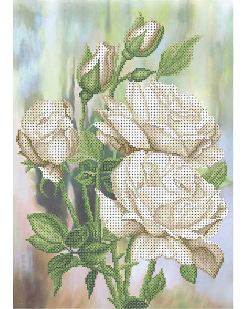 Оригинал схемы вышивки «картина розы» (№720330)