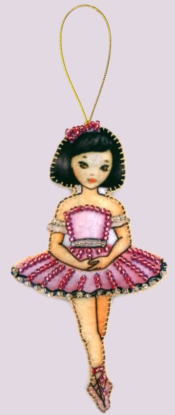 Игрушка из фетра, кукла «Балерина» купить в Чите Шитьё в интернет-магазине витамин-п-байкальский.рф ()