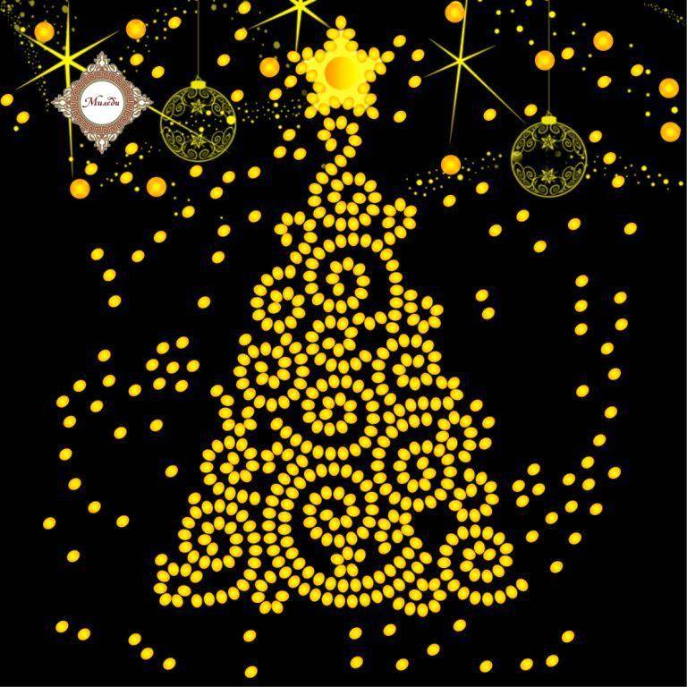 Огоньки схема. Схема огоньков новогодних.