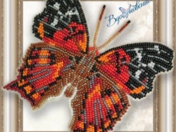фото: бабочка для вышивки на пластиковой канве, ТМ Вдохновение