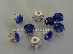 Фото: декоративные камни синие для вышивки