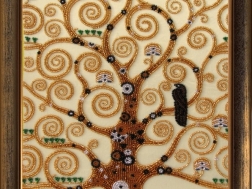фото: картина для вышивки бисером в стиле символизм по сюжету Густава Климта