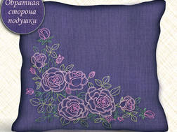 фото: подушка для вышивки нитками, Розы, ТМ Маричка