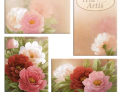 фото: картина Цветы для вышивки бисером, Тэла Артис