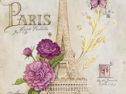 фото: картина для вышивки бисером Париж Эйфелева башня