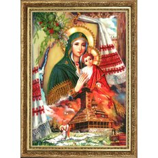 Набор для вышивки бисером Богородица - Заступница (по картине А. Охапкина)