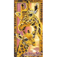 Набор для вышивки бисером Жирафы